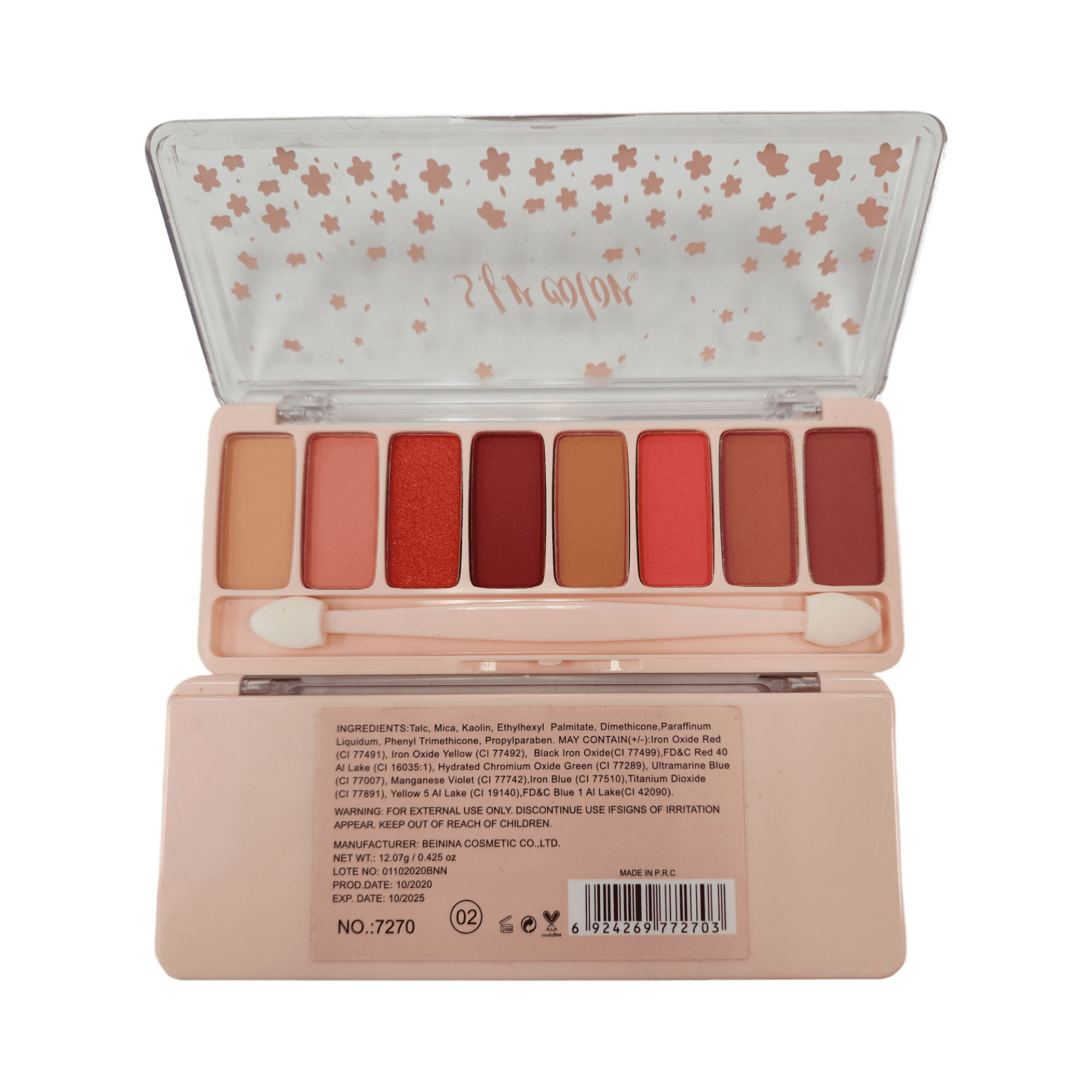 Makeup Revolution Reloaded Palette, Eyeshadow Palette, Includes 15 Shades,  Lasts All Day Long, Cruelty Free, Iconic 3.0, 16.5g