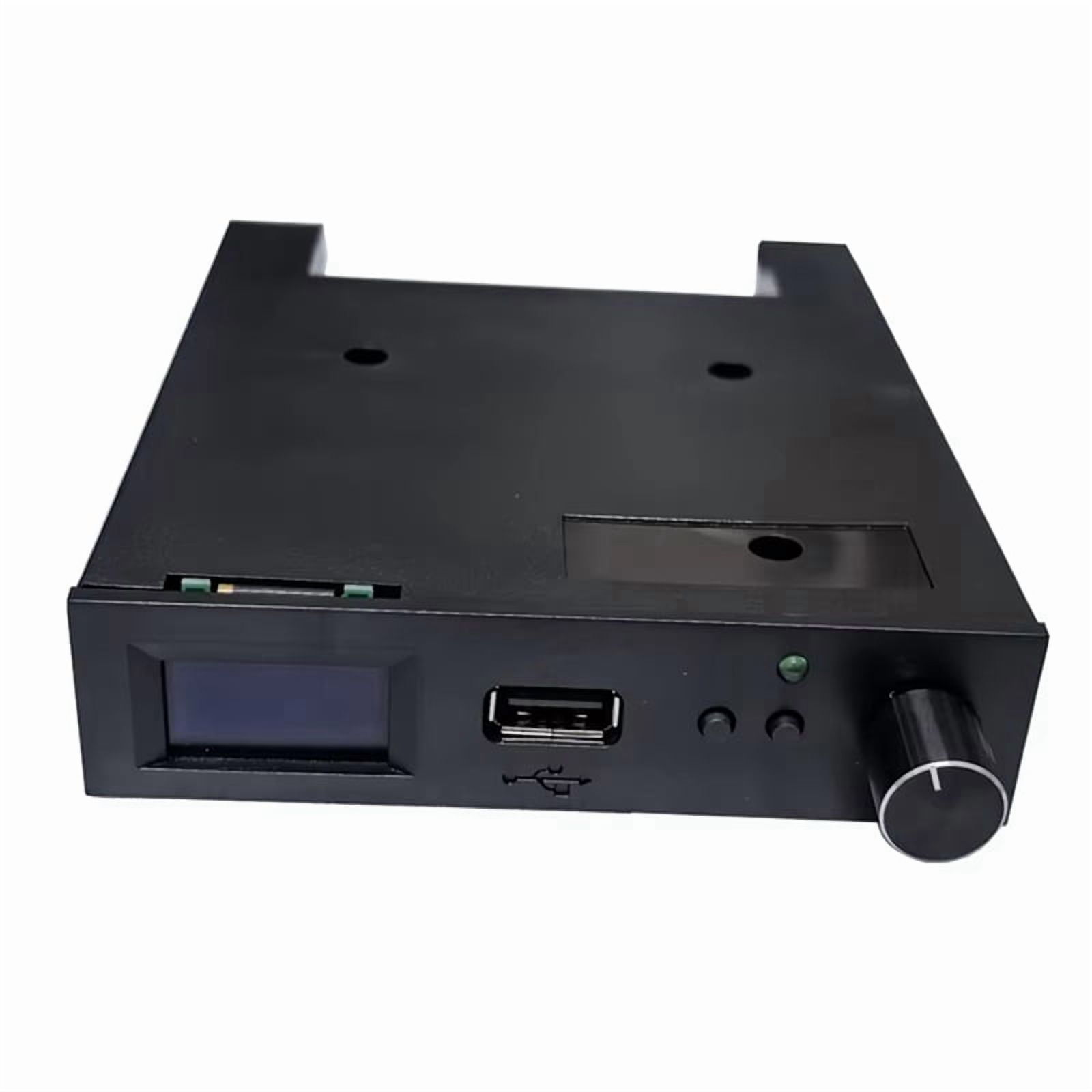 SFRM44-U100LQD-435 Floppy Drive Emulator with OLED Screen & Rotary Encoder Flash Floppy Drive