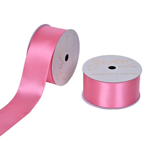 Gwen Studios Coral Satin Ribbon 1.5-Inch 4 Yards