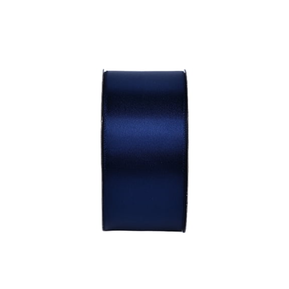 Gwen Studios 1.5" Navy Satin Ribbon, 7 Yards