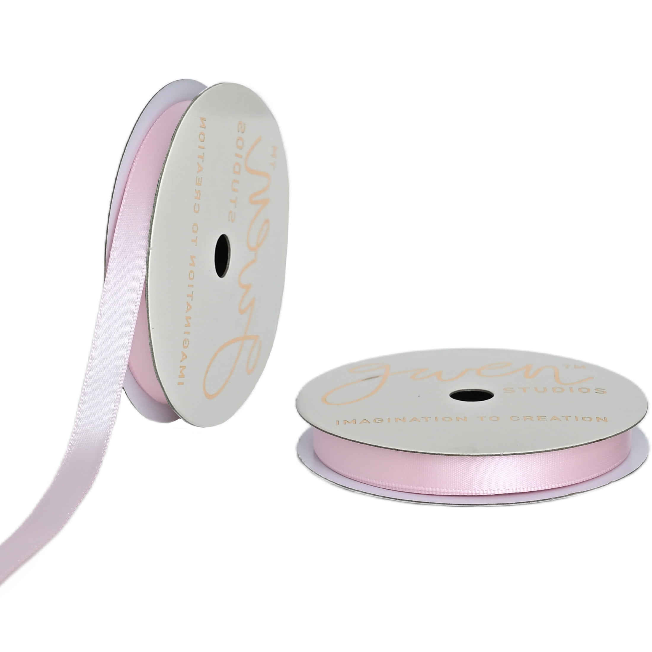 Gwen Studios 3/8" Light Purple Satin Ribbon, 7 yards