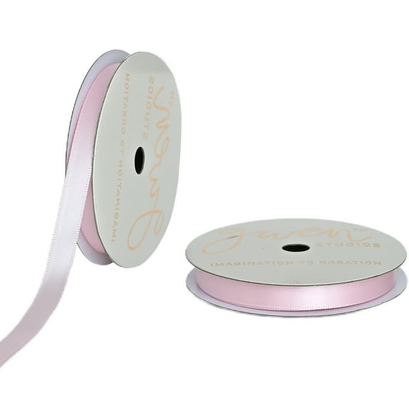 Gwen Studios 3/8" Light Purple Satin Ribbon, 7 yards