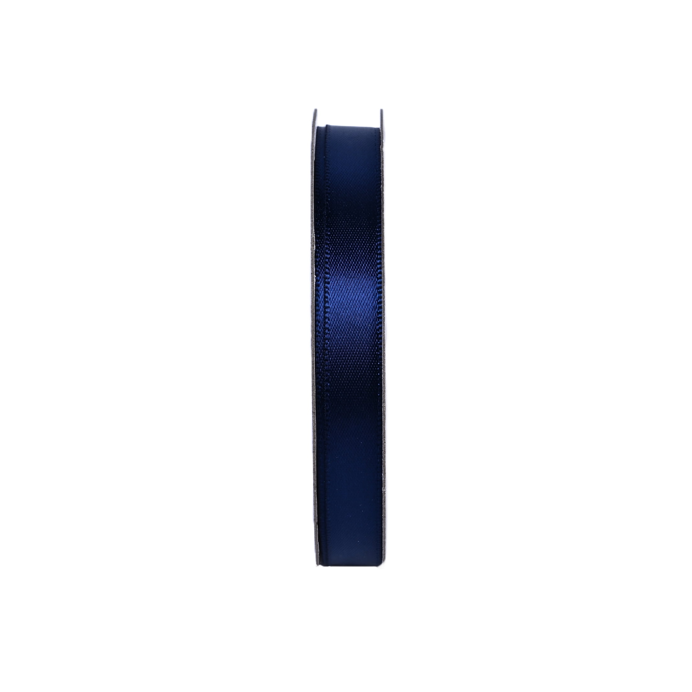 Gwen Studios 3/8" Navy Satin Ribbon, 7 Yards