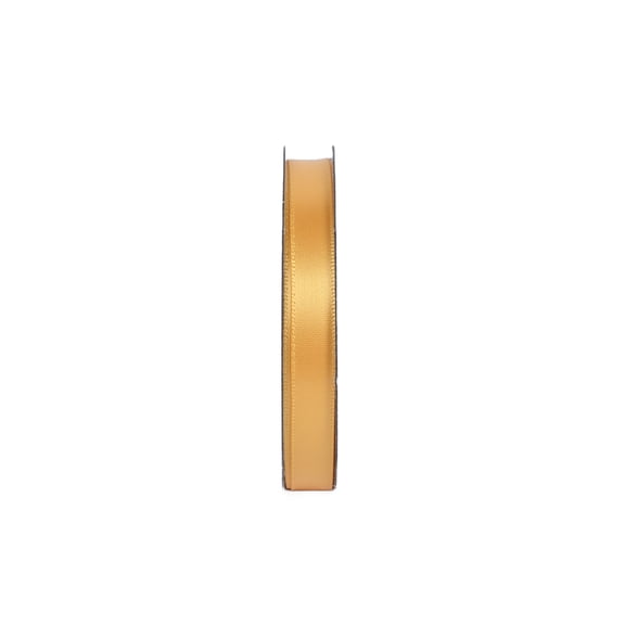 Gwen Studios 3/8" Yellow Gold Satin Ribbon, 6 Yards