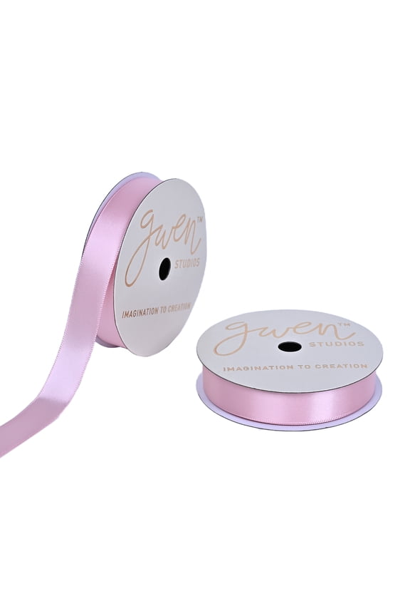 Light Pink Satin Ribbon, 6 Yards - Ribbons & Bows