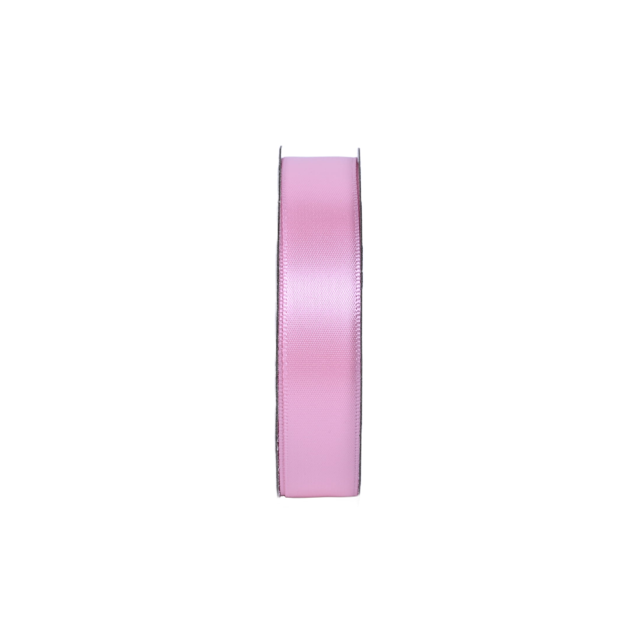Gwen Studios 5/8 Inch Pink Satin Ribbon, 6 Yards for Crafting and Decor