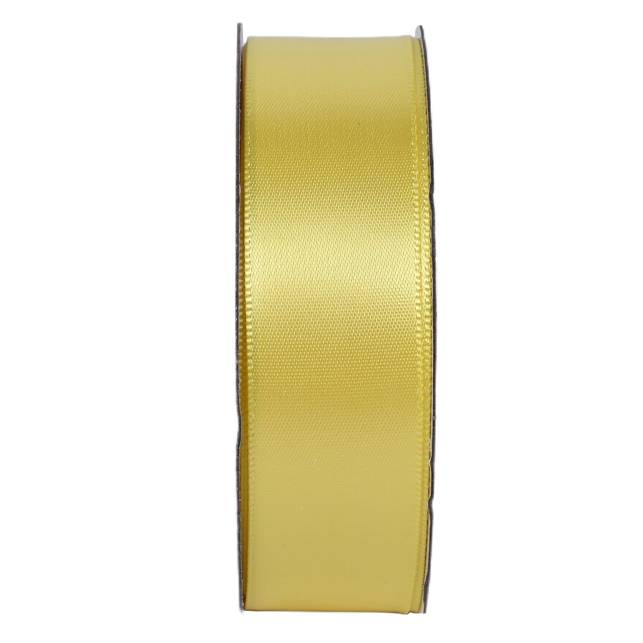 Gwen Studios 7/8" Brite Yellow Satin Ribbon, 6 yards