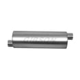 thumbnail image 1 of SFT Superflow Offset/Offset Round Muffler, Stainless, 1 of 2
