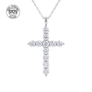 Cross Necklaces for Women 925 Sterling Silver Faith Pendant Jewelry Clearance Gift For Her