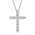 thumbnail image 1 of SFTING Cross Necklaces for Women 925 Sterling Silver Cross Pendant Cubic Zirconia Religious Trendy Jewelry Christian Gifts, 1 of 7