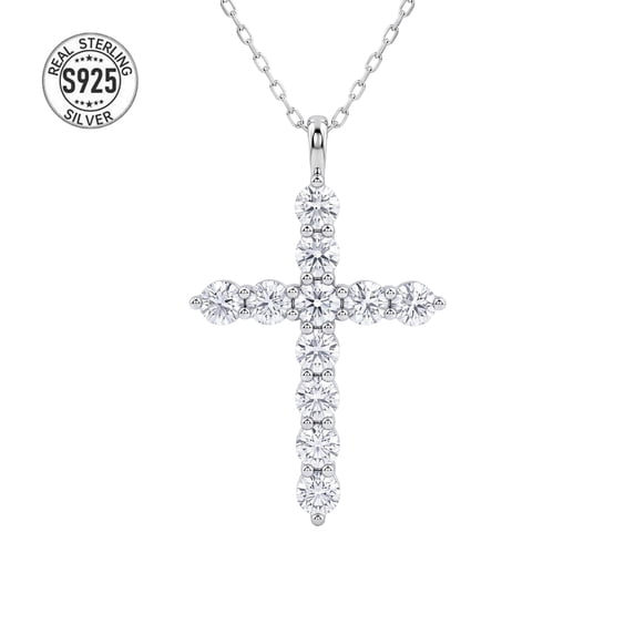 SFTING Cross Necklaces for Women 925 Sterling Silver Faith Pendant Jewelry Clearance Gift For Her