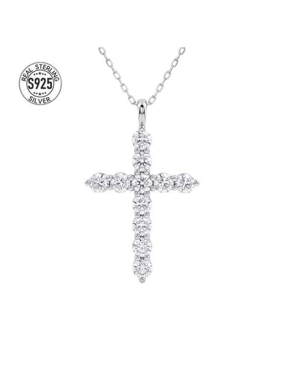 Cross Necklaces for Women 925 Sterling Silver Faith Pendant Jewelry Clearance Gift For Her