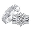 SFTING, Men Wedding Band, Size 8, 925 Sterling Silver with CZ — free download