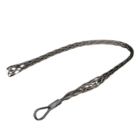 SG-125A 32-37 Stainless Steel Cable Grip, 13.8 in / 35 cm Heavy Duty Wire Pulling Tool with Mesh Design, Stronger Grip Pulling Sock for Cable, Electrical Wire