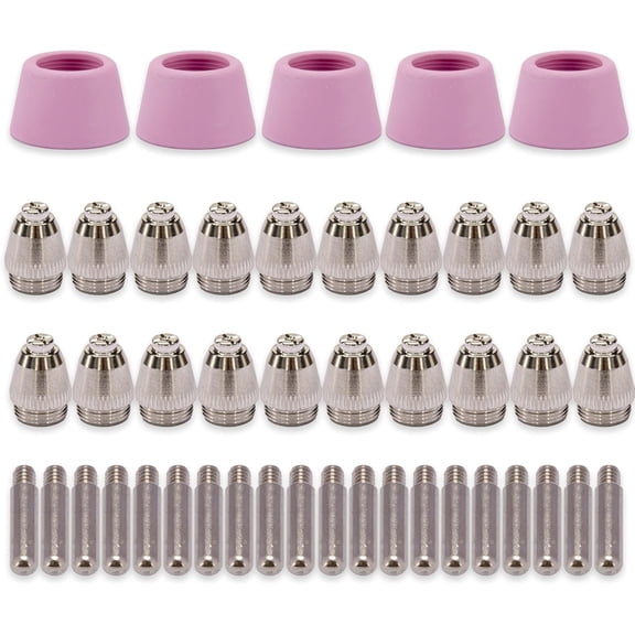 SG-55 AG-60 WSD-60 .030" Plasma Cutter Cutting Torch Tip Nozzles Consumables Kit 45pk