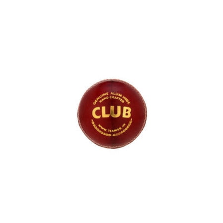 SG Club Cricket Ball - RED - Senior Size (Pack of 1)
