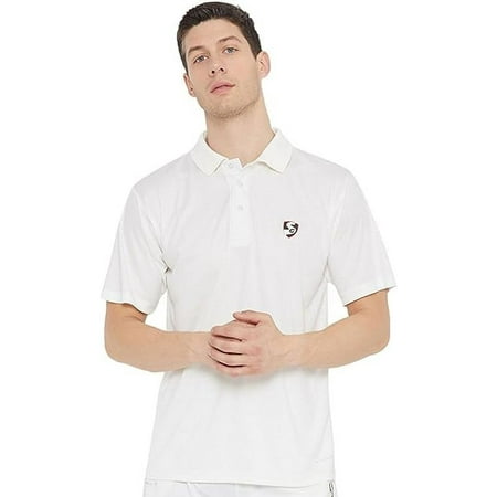 SG SG01CL080076 Club Cricket T-Shirt - Mens White