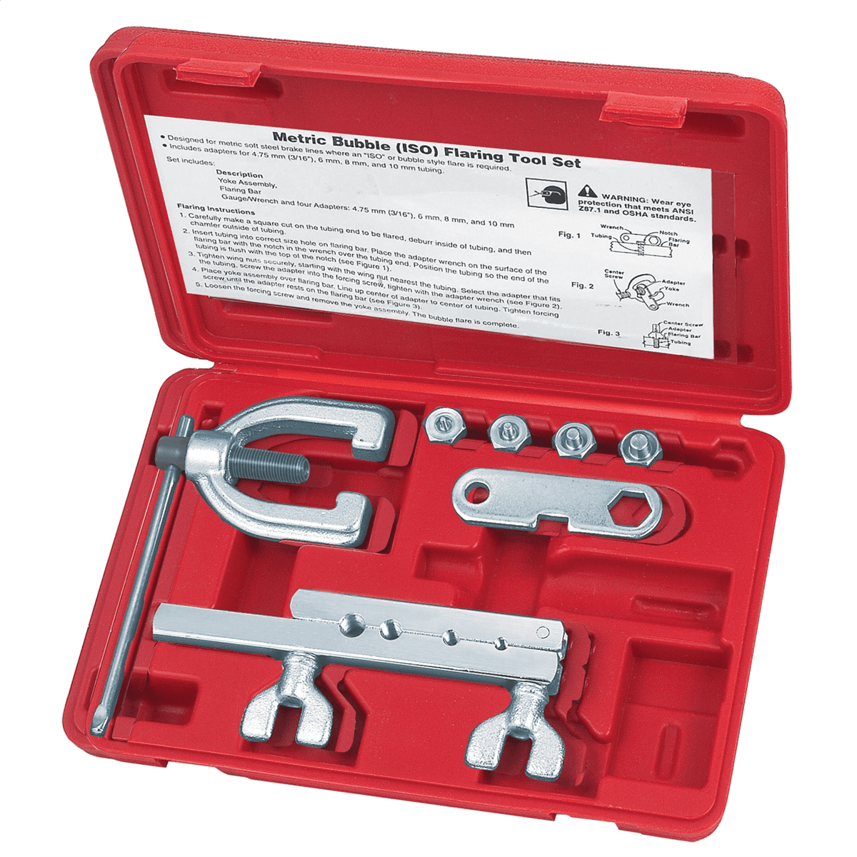 SG Tool Aid Bubble (I.S.O.) Flaring Tool Kit in Plastic Case - Walmart.com