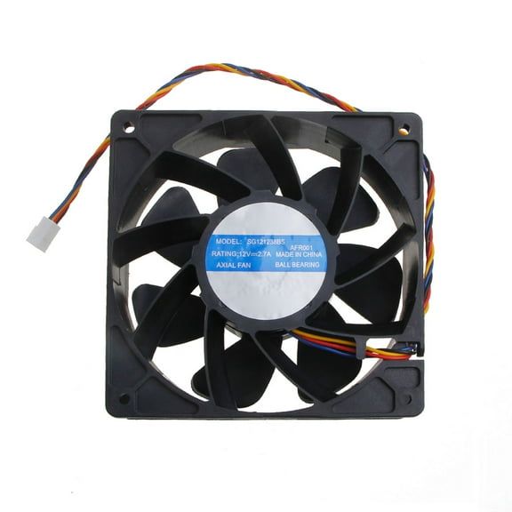 SG121238BS for 12V 2.7A 6000RPM S7 S9 T9 L3 Mining Double Ball Bearing Fan Violence Fan 120x120x38mm NEW