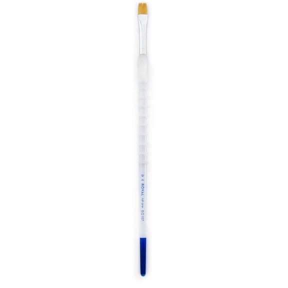 SG157 Series | Soft-Grip™ Long Handle Gold Taklon Wash Brush