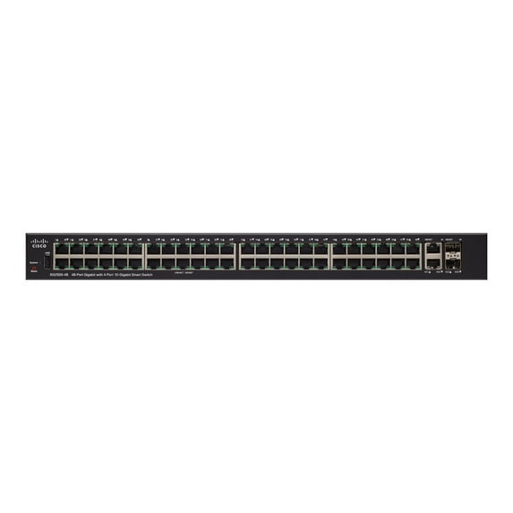 SG250X-48 48-Port Gigabit with 4-Port 10-Gigabit Smart Switch