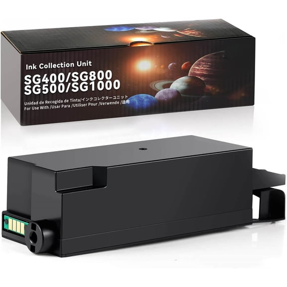 SG400 Waste Collection Unit Replacement for Sawgrass Virtuoso SG400 SG500 SG800 SG1000 Ricoh GC41 Printer(Waste Tank/Waste Bin)