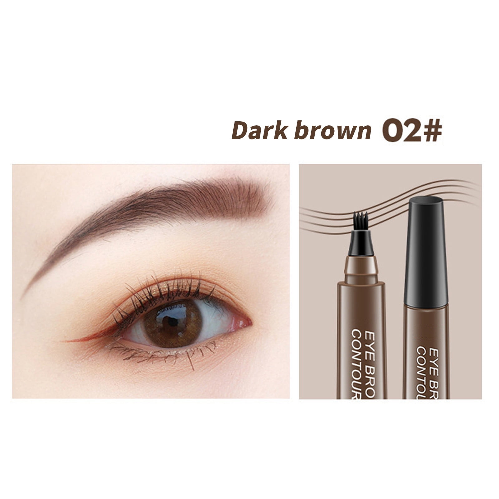 SGCYLOWQ Magic Eyebrow Pencil, 2024 New Waterproof Microblading Eyebrow