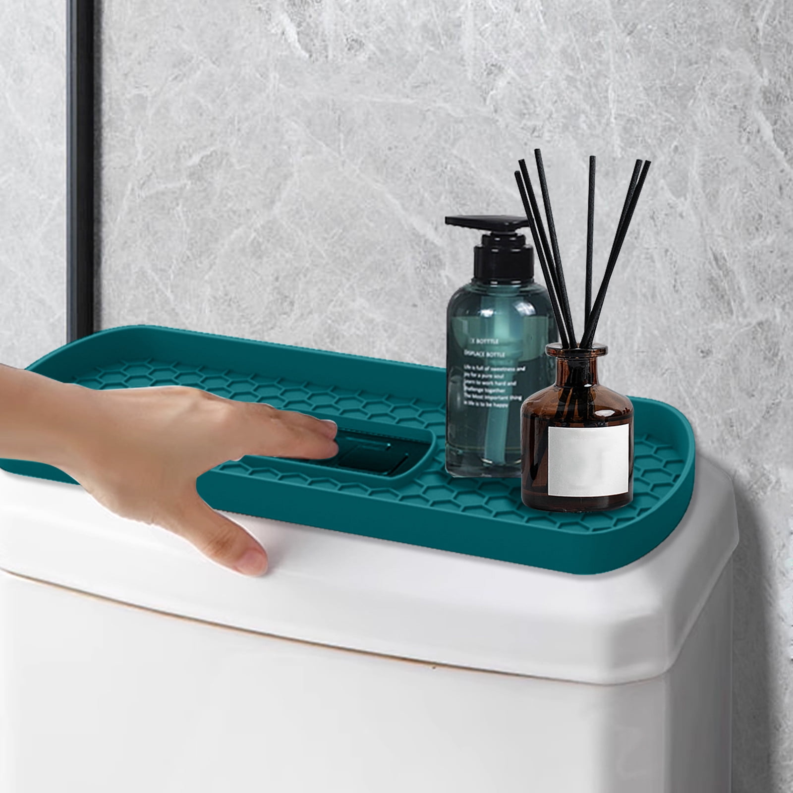 SGCYLOWQ New Toilet Storage Tray- Bathroom Faucet Shelf-Multifunctional ...