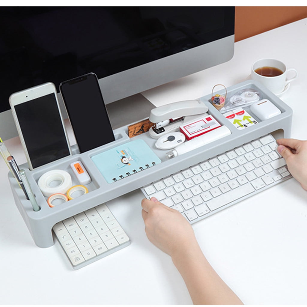 SGCYLOWQ Table Desktop Storage Organizer Keyboard Drawer Office Racks ...