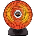 thumbnail image 1 of SGCoffee Heatdish Black 1500W Electric Parabolic Heater, 1 of 8