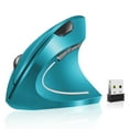 thumbnail image 1 of SGEYR 2.4G Wireless Vertical Ergonomic Optical Mouse USB Connector 800/1200/1600 DPI 6 Buttons, 1 of 8