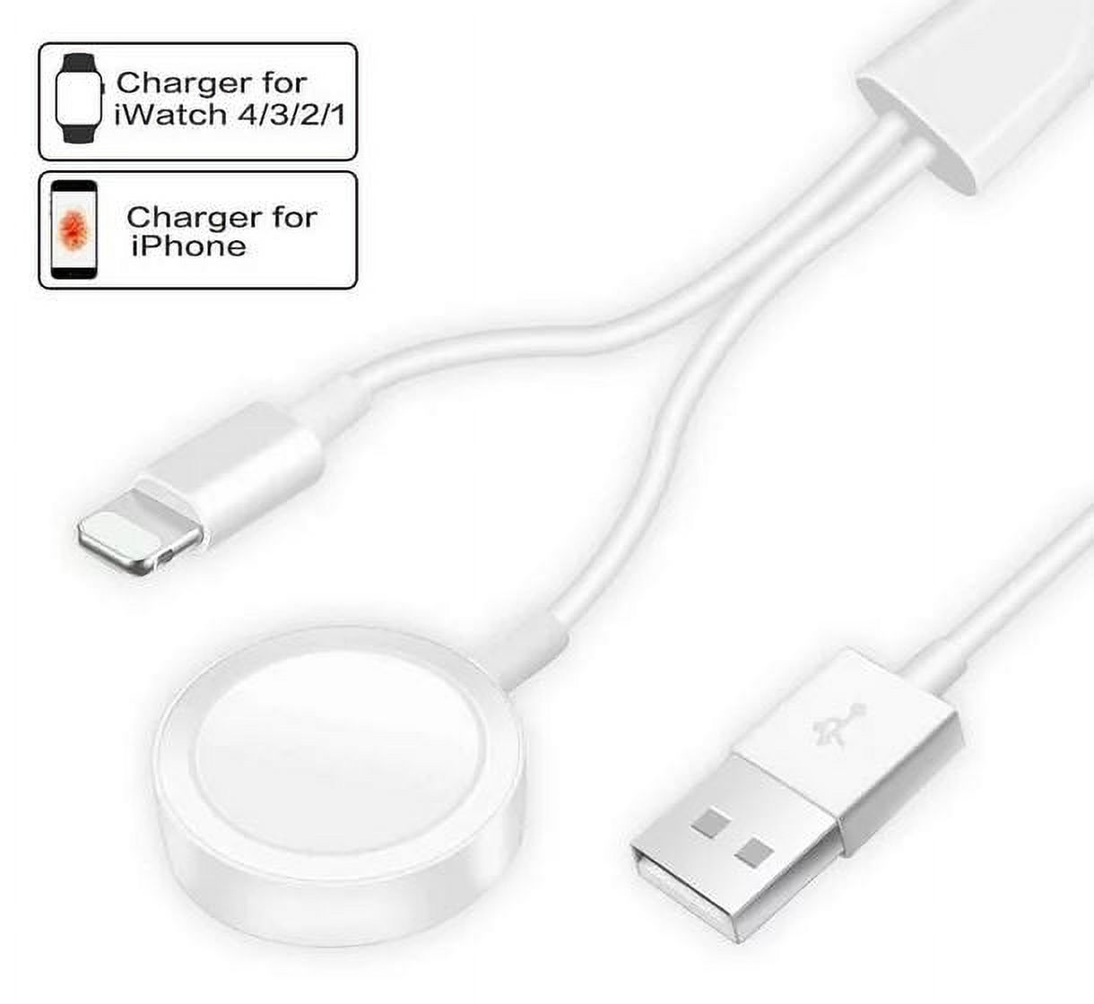 SGElectronix Smart Watch Charger, 2 in 1 Portable Wireless