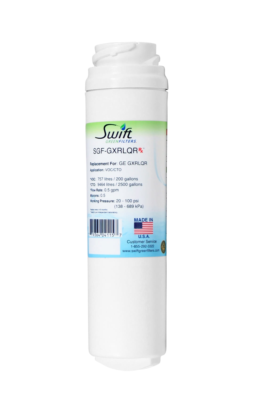 Swift Green Filters SGF-GXRLQR Compatible Commercial Water Filter for GE GXRLQR