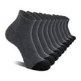 thumbnail image 1 of SGFCWSX 5 Pack Men's Casual Socks,Full Sole Cushion Mid-calf Breathable Sweat-absorbing Socks Gray S, 1 of 5