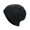 thumbnail image 1 of SGFCWSX Beanie Hats for Men,Causal Pullover Warm Daily Cap Navy Free Size, 1 of 3