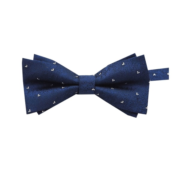 SGFCWSX Bow Tie for Men,Solid Color Slip-On Satin Formal Neckties Blue Free Size
