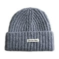 thumbnail image 1 of SGFCWSX Boys Girls Winter Beanie Hat Kids Fleece Lined Knit Outdoor Caps Gray Size 0-15 Years, 1 of 4