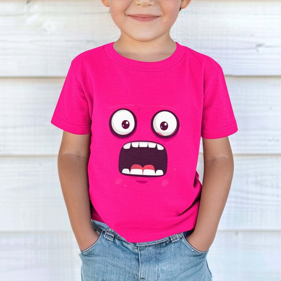 SGFCWSX Boys Short Sleeve T-Shirt, Kids Regular Fit Crew Neck Print Summer Tops Casual Daily Tees Multicolor Size 9-10 Years