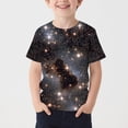 thumbnail image 1 of SGFCWSX Boys T-Shirts Soft Casual Summer Short Sleeve Graphic Print Teens Daily Wear Tops Multicolor Size 14-15 Years, 1 of 5