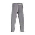thumbnail image 1 of SGFCWSX Girls Leggings Yoga Stretch Pants Kids High Waisted Workout Slim Legging Pants Gray Size 3-4 Years, 1 of 2