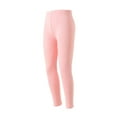 thumbnail image 1 of SGFCWSX Girls Winter Leggings High Waisted Pants Kids Fleece Lined Yoga Warm Legging Pants Pink Size 6-7Years, 1 of 4