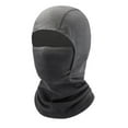 thumbnail image 1 of SGFCWSX Kids Balaclava Full Face Mask Hat Ski Motorcycle Cycling Windproof Fleece Lined Caps Dark Gray Size 5-12Years, 1 of 2