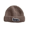 thumbnail image 1 of SGFCWSX Kids Winter Beanie Hat Boys Girls Warm Knit Fleece Lined Caps Brown Size 0-15 Years, 1 of 4