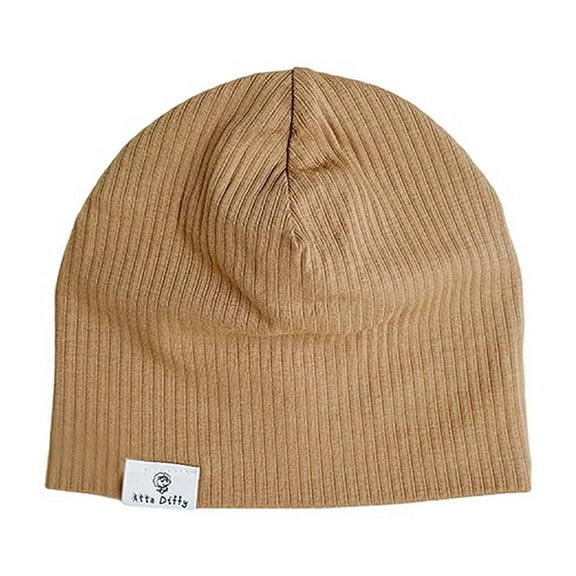 SGFCWSX Kids Winter Beanie Knit Hat Boys Girls Warm Windproof Cap Khaki Free Size