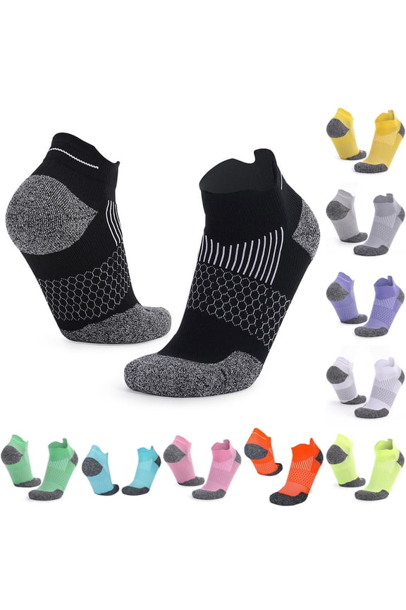 Men Athletic Socks,Solid Color Breathable Casual Crew Training Socks Gray Free Size