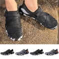 thumbnail image 1 of SGFCWSX Men Casual Water Shoes Printed Non-slip Elastic Comfortable Breathable Diving Shoes Black Size 10, 1 of 9
