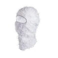 thumbnail image 1 of SGFCWSX Men Outdoor Hats,Casual Warm Fleece Solid Color Knitted Balaclava White Free Size, 1 of 1
