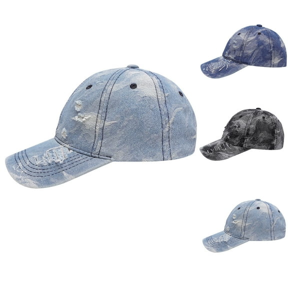 SGFCWSX Men Retro Baseball Cap,Streetwear Ventilate Changeable Fitted Cap Navy Free Size