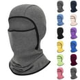 thumbnail image 1 of SGFCWSX Men Warm Hat,Full Face Solid Color Winter Cycling & Motorcycle Face Mask Dark Gray Free Size, 1 of 3