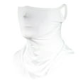 thumbnail image 1 of SGFCWSX Men Winter Hats,Windproof Solid Color Cycling Skiing Face Mask White Free Size, 1 of 2